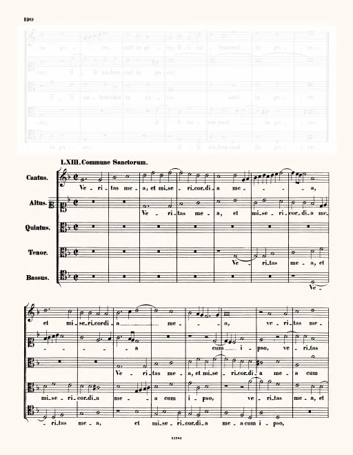First page of Veritas mea