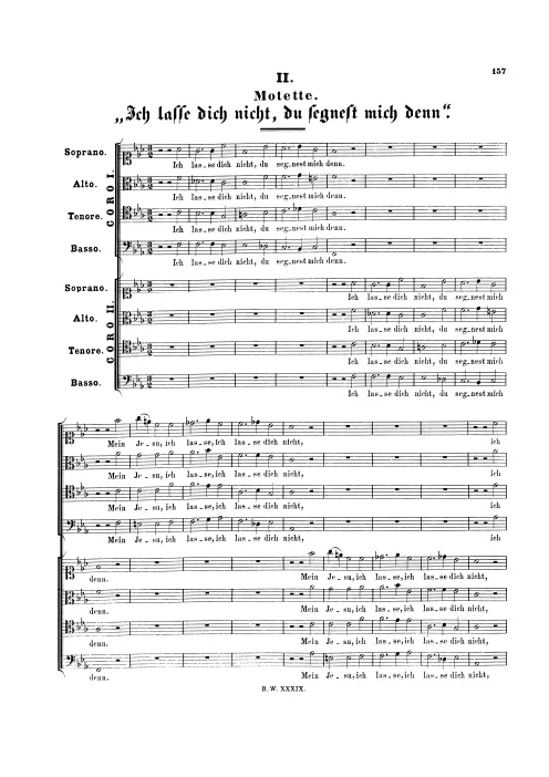 First page of Ich lasse dich nicht
