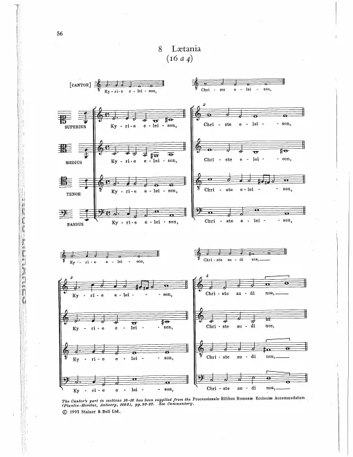 First page of Laetania