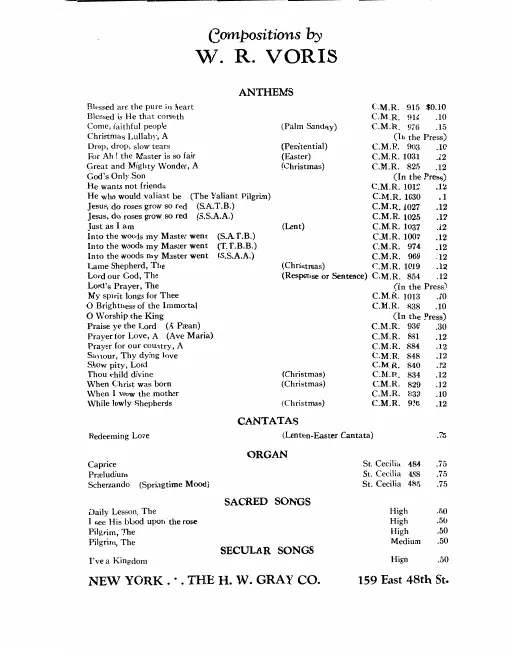First page of Christ in the Universe