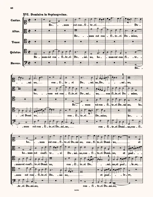 First page of Bonum est confiteri