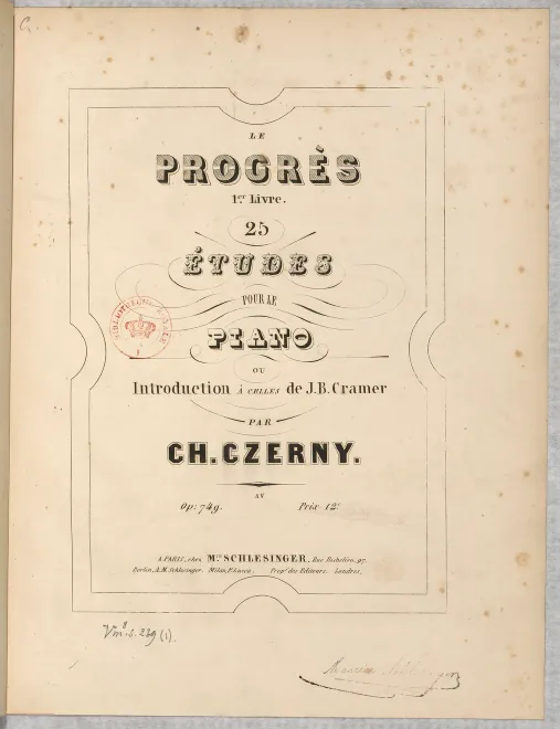 First page of Le Progrès (1er Livre)