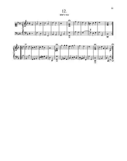 First page of Gib dich zufrieden und sei stille