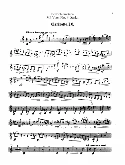 First page of Šárka