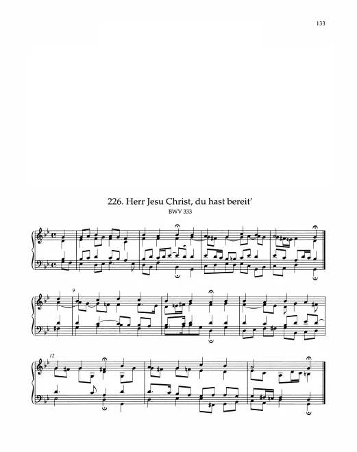 First page of Herr Jesu Christ, du hast bereit'