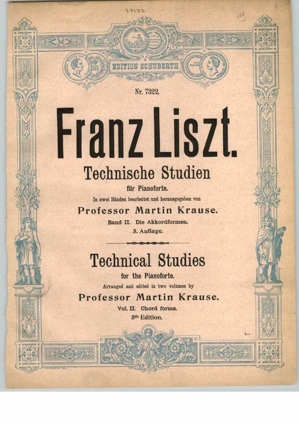 First page of Technische Studien