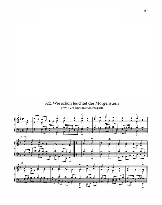 Study Chorale Score (Textless)