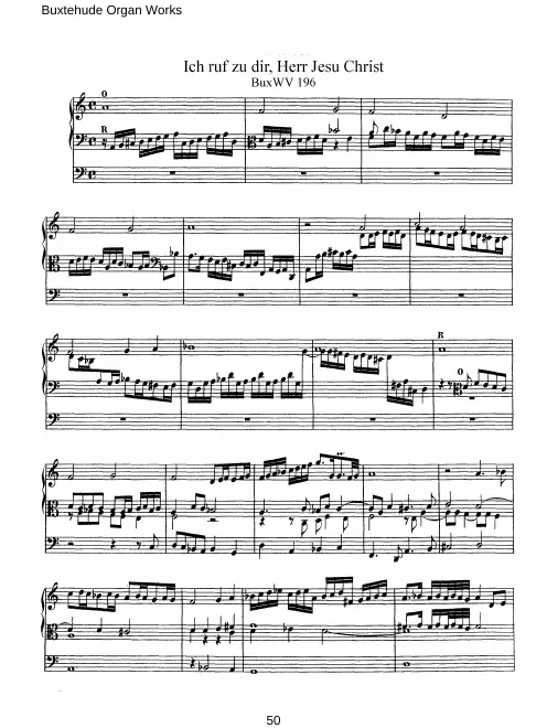 First page of Ich ruf zu dir, Herr Jesu Christ
