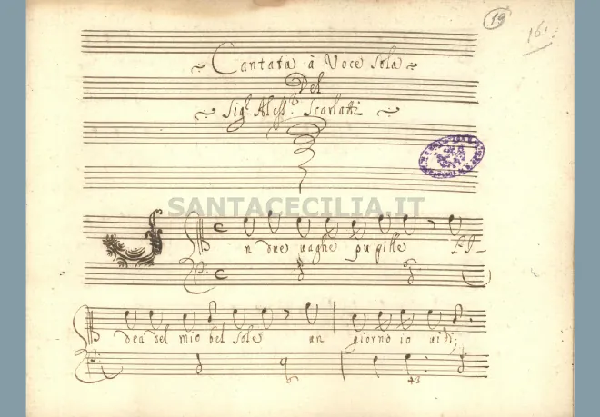 First page of In due vaghe pupille
