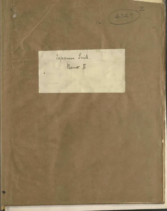 First page of Japanese Suite