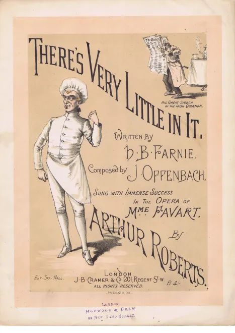 First page of Madame Favart