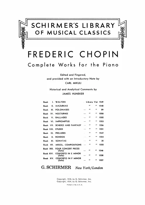 First page of Rondo in C minor