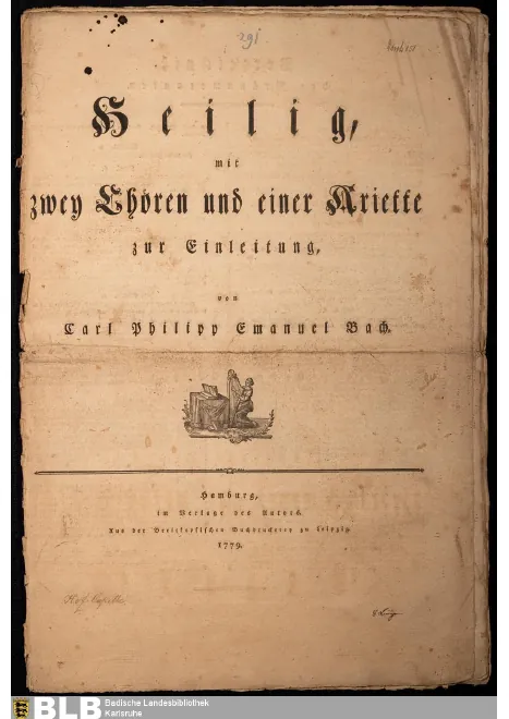 First page of Heilig