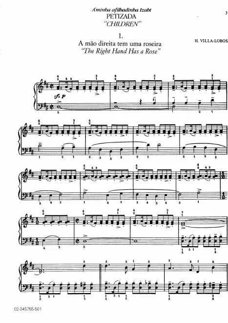 First page of Petizada
