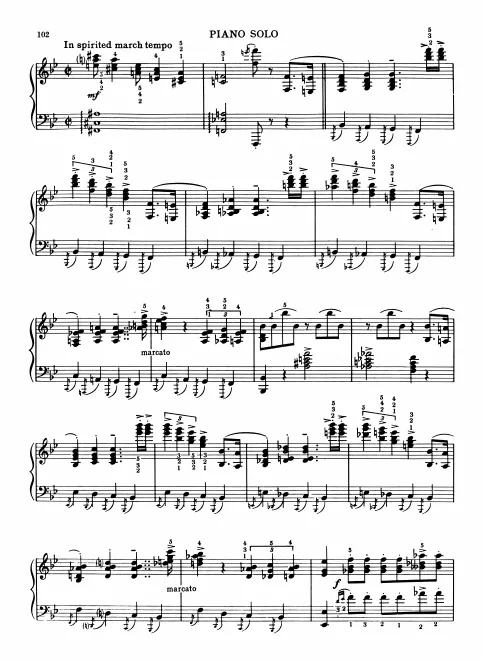 First page of Strike Up the Band