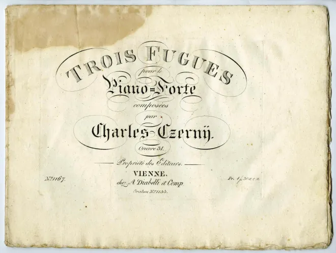 First page of 3 Fugues
