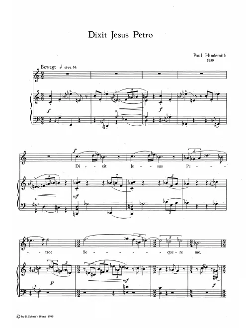 First page of Dixit Jesus Petro