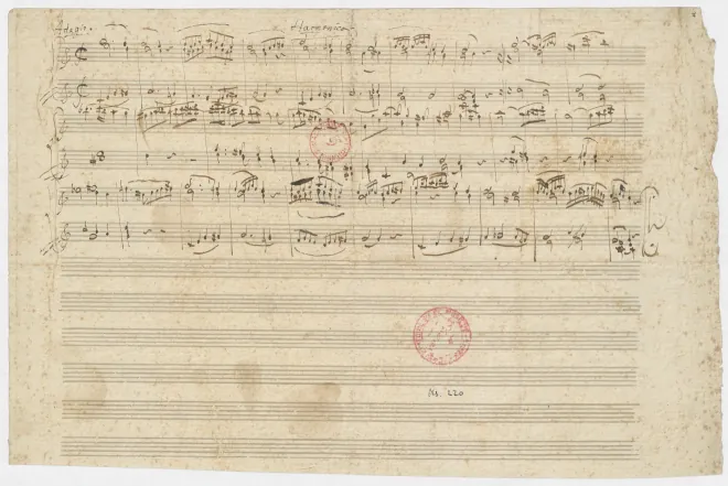 First page of Adagio