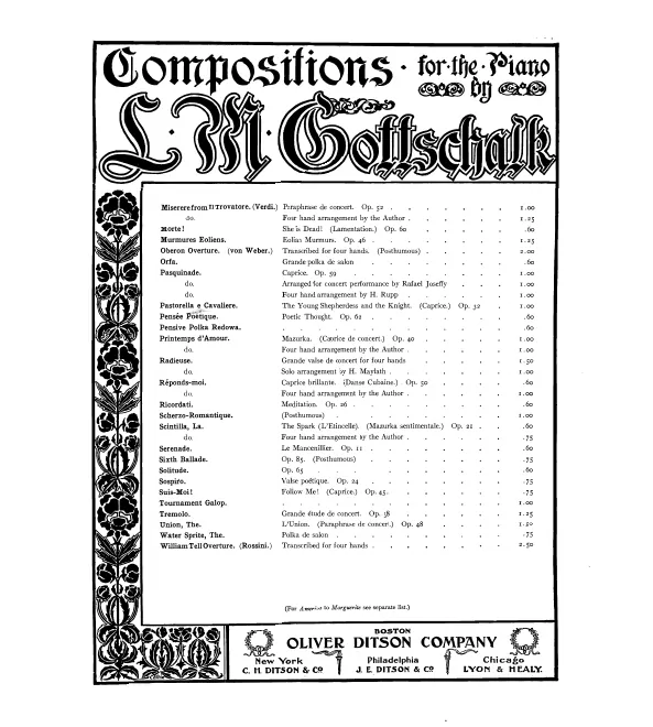 First page of Pastorella e cavalliere