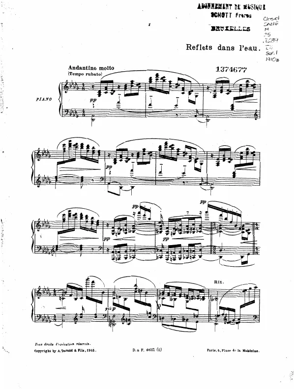 First page of Images (Prèmiere Série)