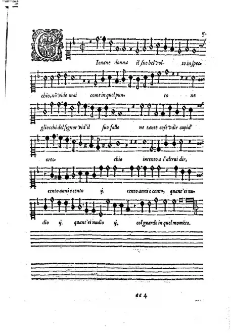 First page of Giovane donna
