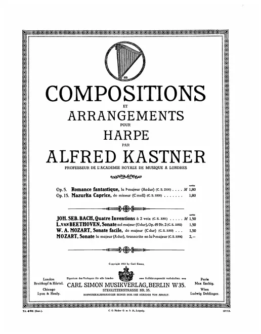 First page of Piano Sonata No.16