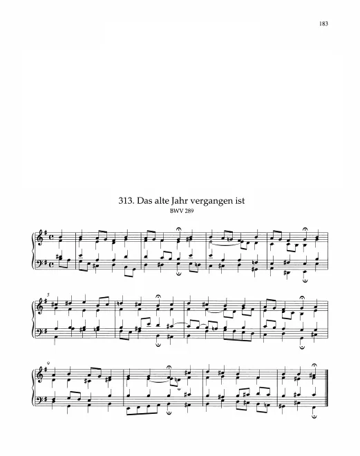 First page of Das alte Jahr vergangen ist