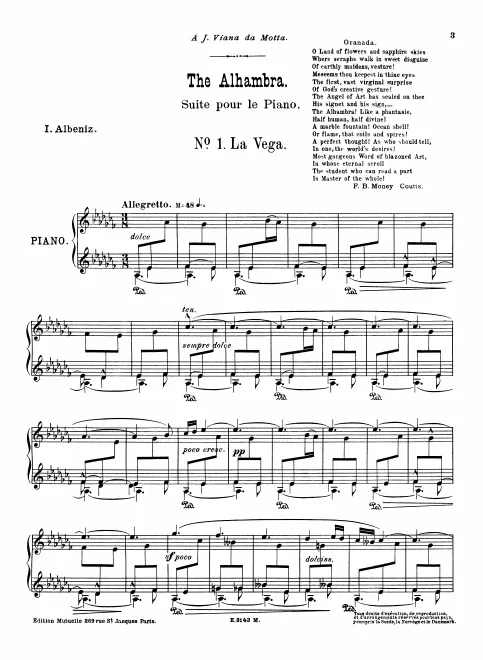 First page of La Vega