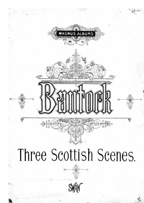 First page of Three Scottish Scenes