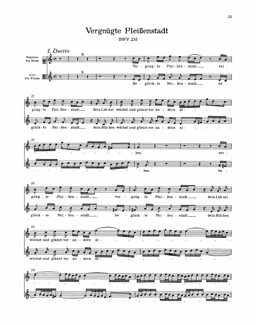 First page of Vergnügte Pleissenstadt [Fragment]