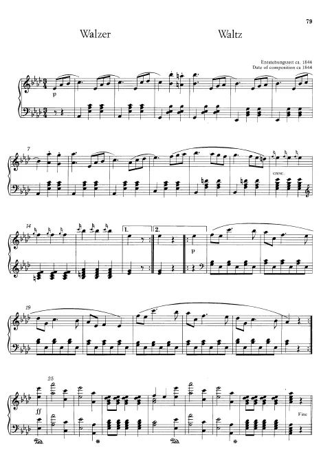 First page of Waltz