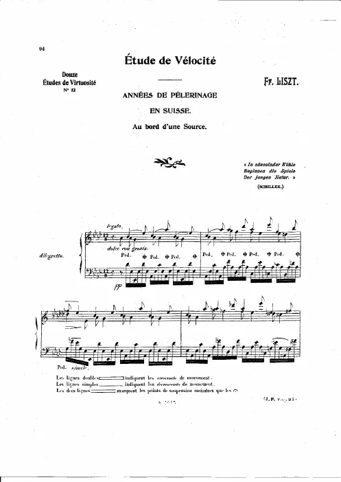 First page of Album d'un voyageur