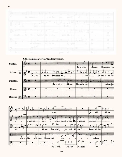 First page of Iustitiae Domini rectae