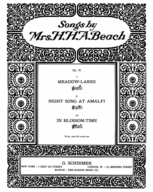 First page of 3 Songs