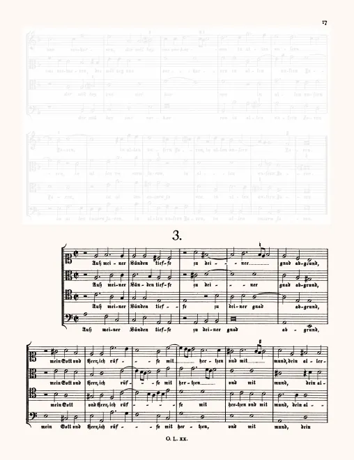 First page of Aus meiner Sünden Tiefe