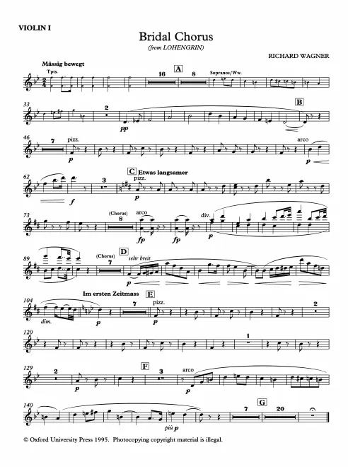 Violins I