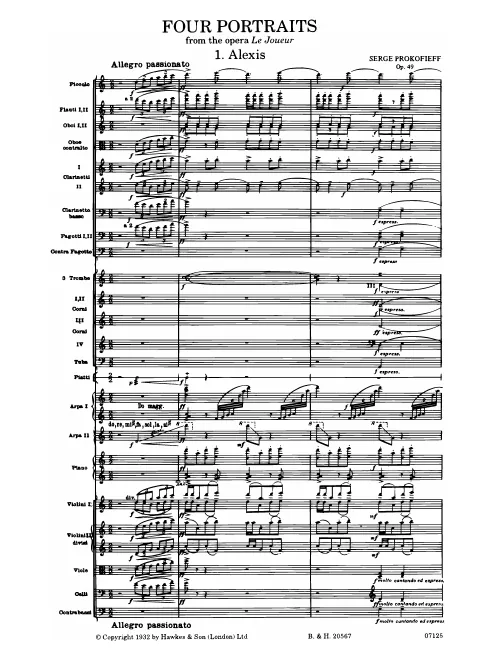 First page of 4 Portraits