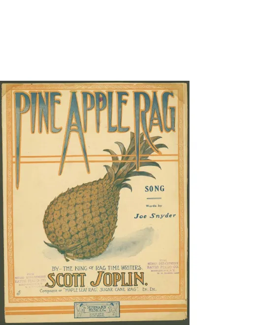 First page of Pine Apple Rag
