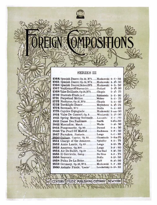 First page of Guitare
