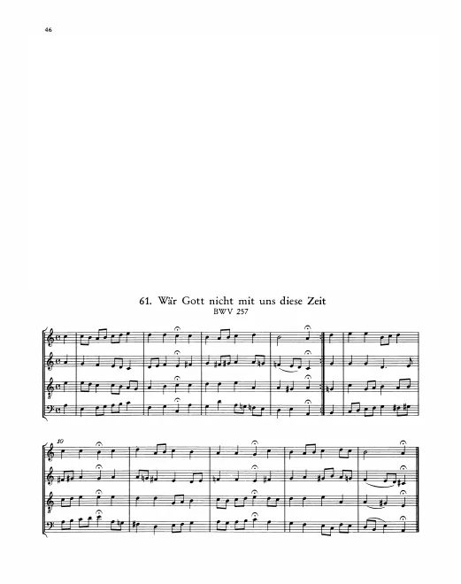 First page of Wär Gott nicht mit uns diese Zeit