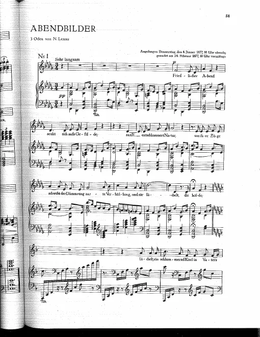 First page of Abendbilder