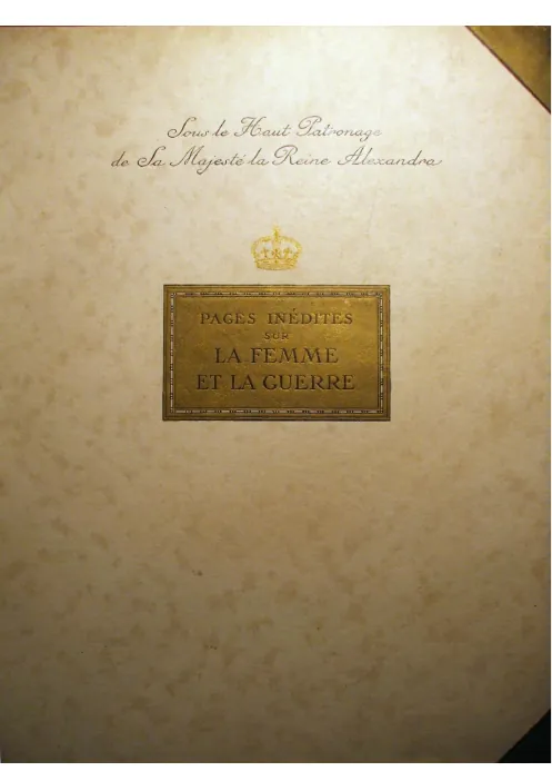 First page of Élégie