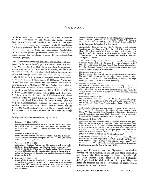 First page of Notturnos