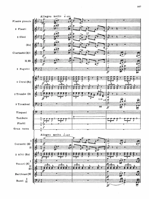 First page of Dramatic Overture