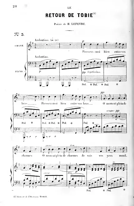 First page of Tobie
