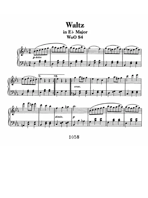 First page of Waltz