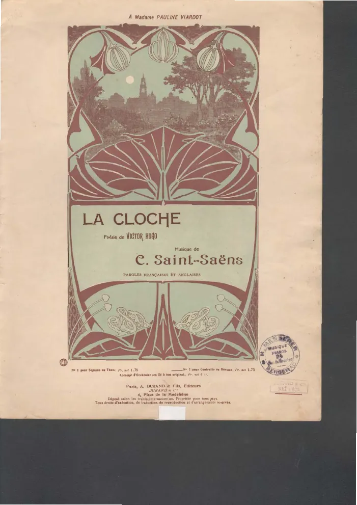 First page of La cloche