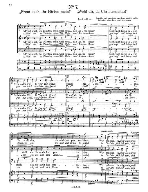 First page of Freut euch, ihr Hirten mein!