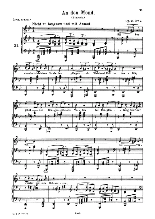 First page of 5 Songs