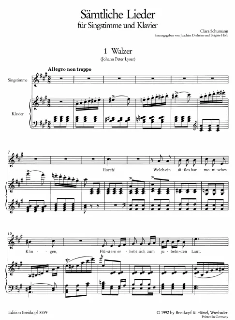 First page of Walzer